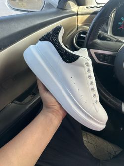 Alexander McQueen white with Diamond