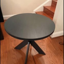 Black Side Table