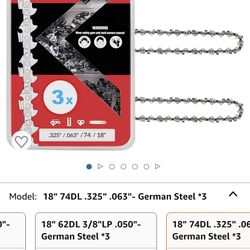 Kakei Chainsaw Chains X3