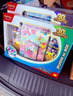 Pokemon 30th EX boxes for pick up only