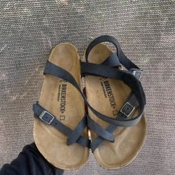 Birkenstock Yara Oiled Leather black