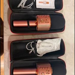 Pink Bonaok Karaoke Microphones