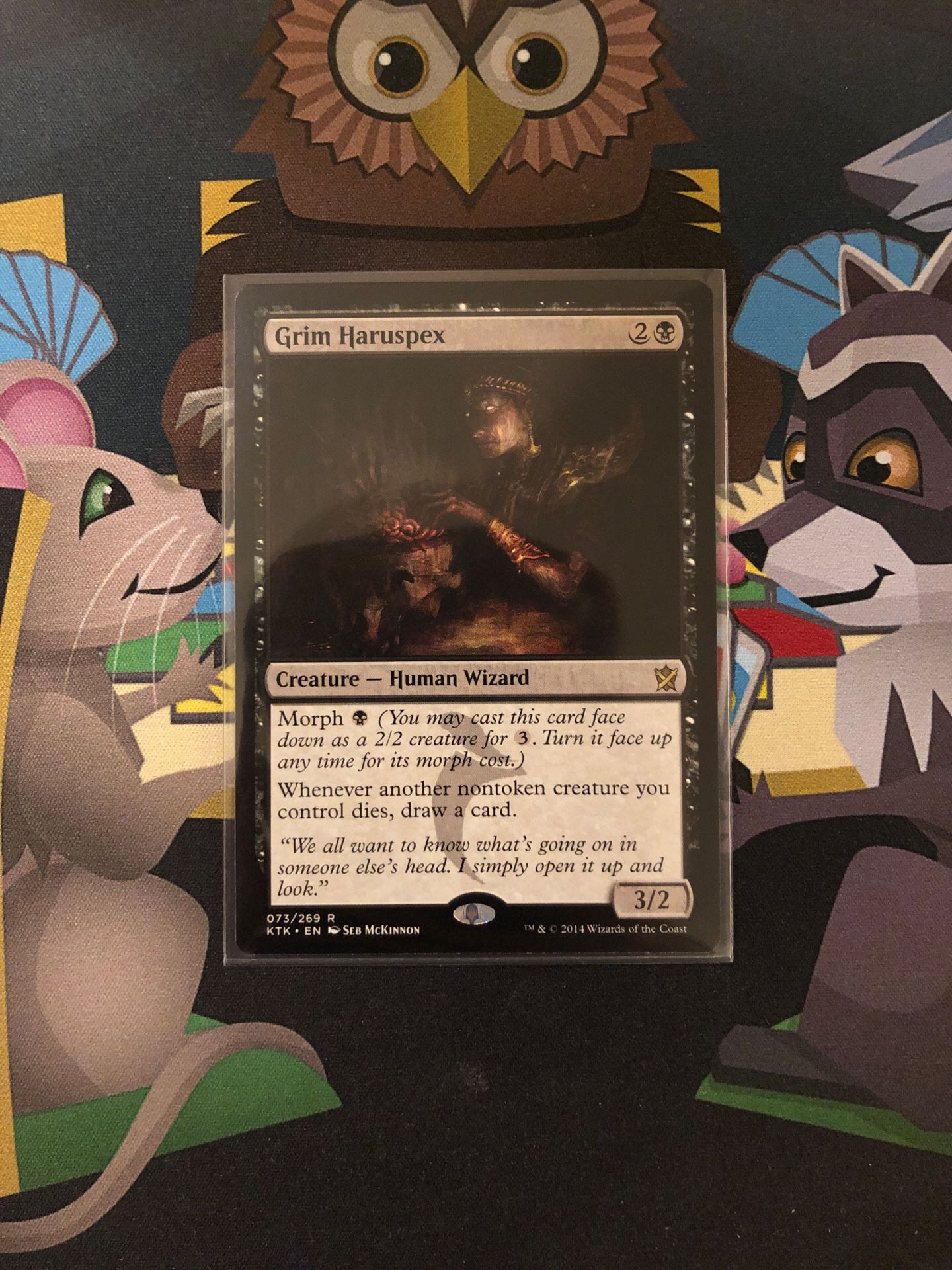 Grim Haruspex MTG