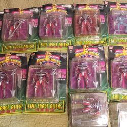 Mighty Morphin Power Rangers 1994 Collection - Lot of 21 Figures
