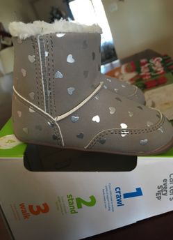 Carters baby boots