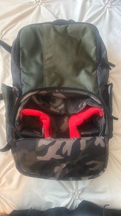 Manfrotto Olive Green Laptop And Camera Bag