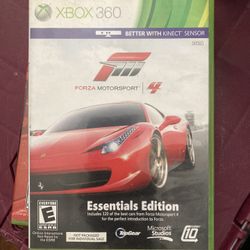 Forza Motorsport 4 Xbox 360 (read The Description)