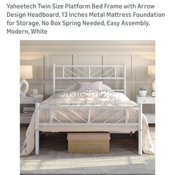 GOLD twin bed frame