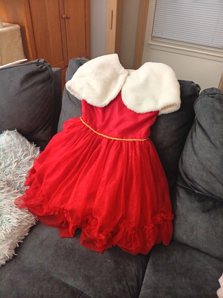 Elegant Christmas Princess Dress Size 8