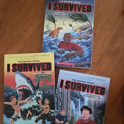 "I Survived" Graphic Novels! Like New!