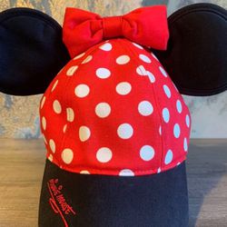 Disney Parks Minnie Mouse Hat Vintage 