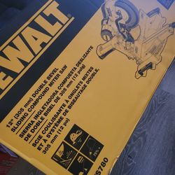 DEWALT MITER SAW SLINDING 12IN #DWS780