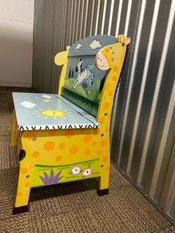 Children’s storage bench