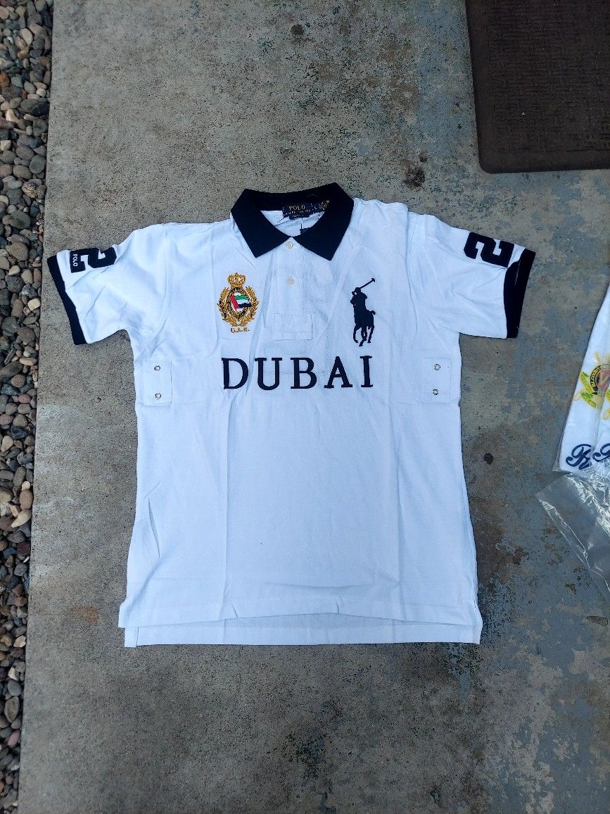 Polo Ralph Lauren Custom Fit Big Pony City Polo Short Sleeve Shirt New With Tags