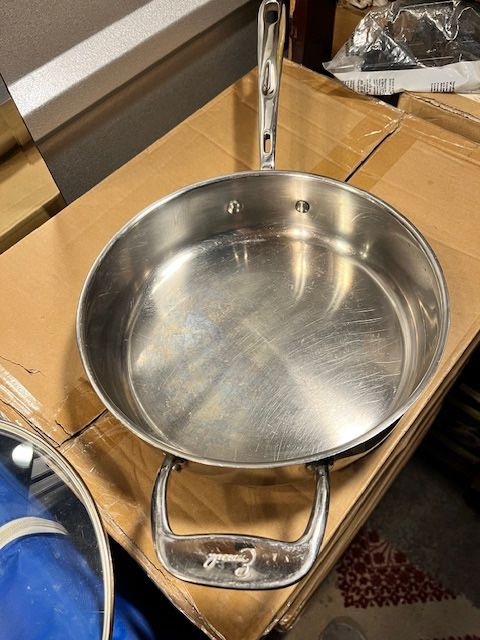 3 Quart Emeril Stainless Steel Sauce Pan With Lid