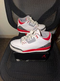 Jordan 3 Retro Fire red