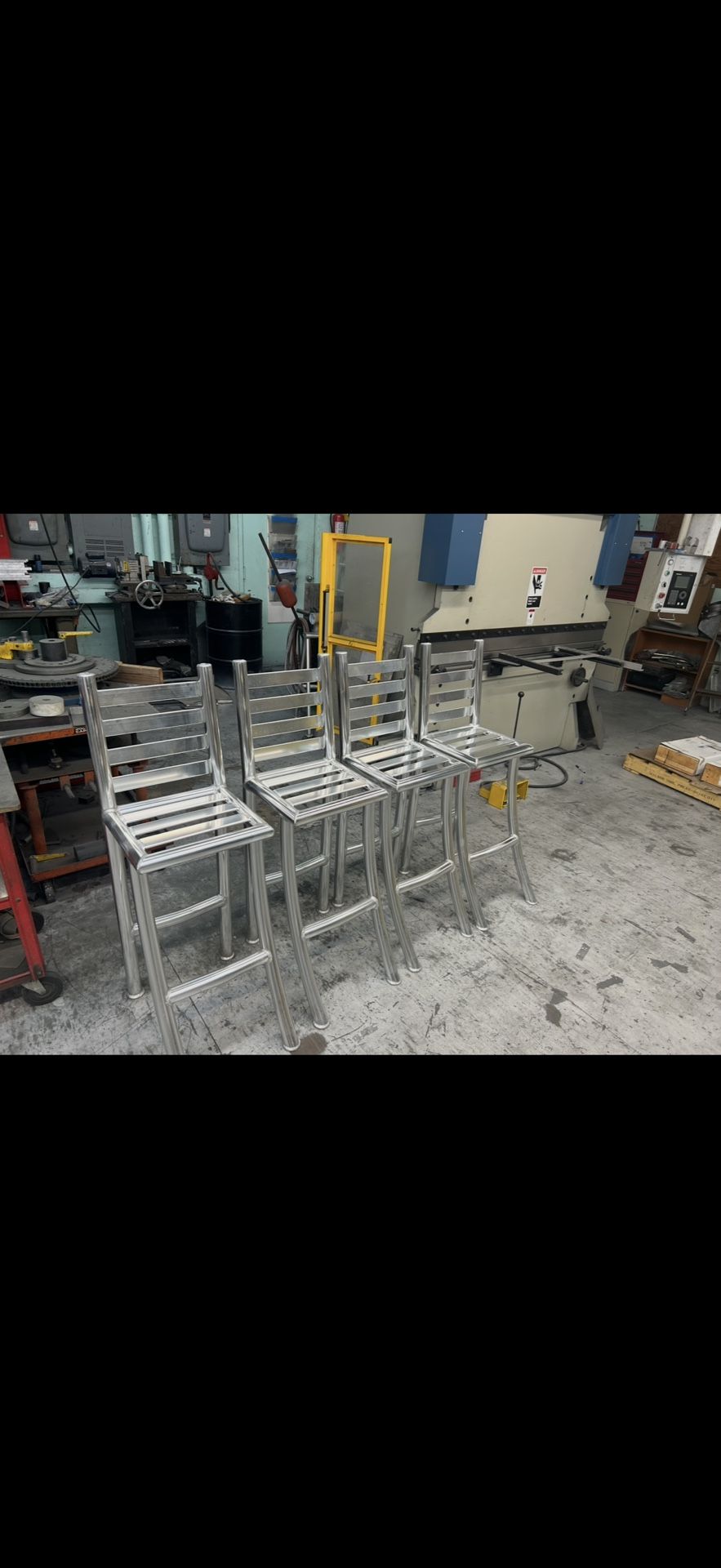 Custom Aluminum Bar Stools