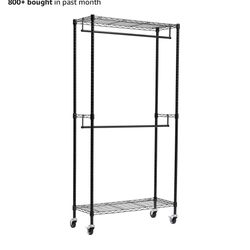 Double Rod Closet Organizer