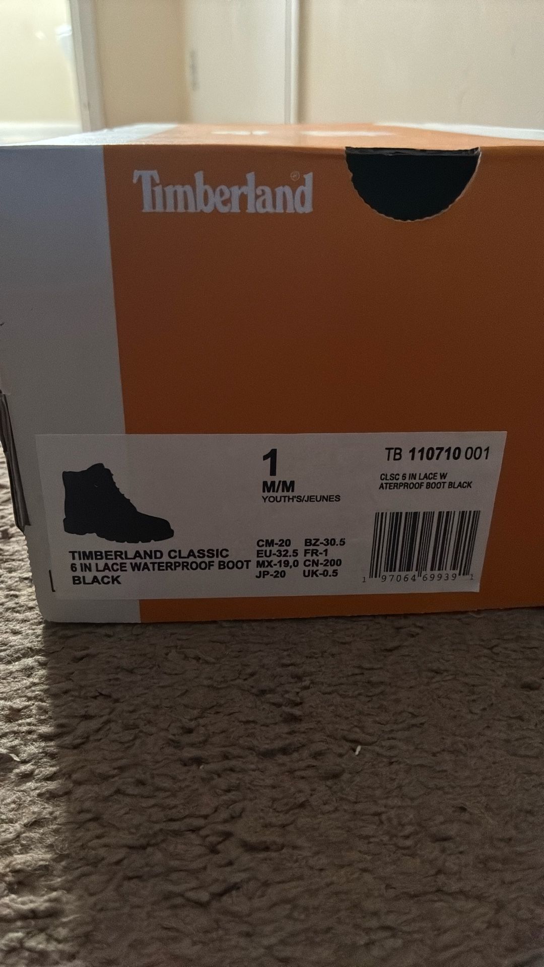 Timberland Classic Black