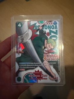 One Piece Zoro Round 1 Card