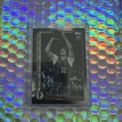 2025-26 Topps Blackout Cooper Flagg Rookie Card RC #201 Case Hit SSP Target