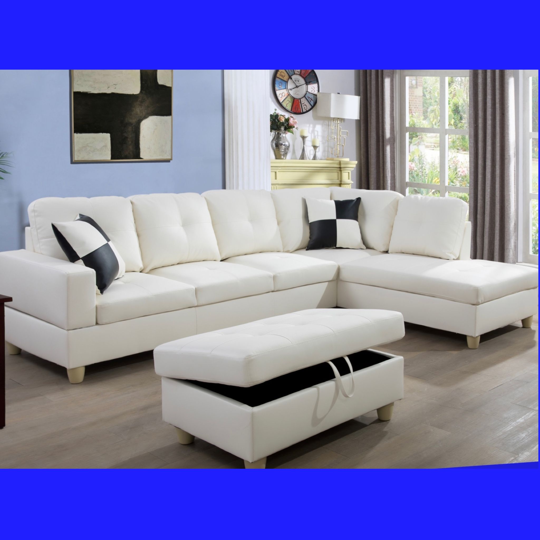 🎈Free Delivery—Brand new sectional sofa couch