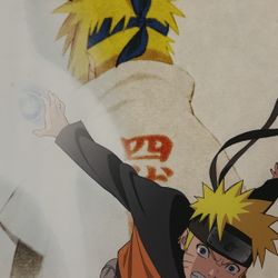 POSTER DE TELA NARUTO SHIPPUDEN| PERFECTO ESTADO
