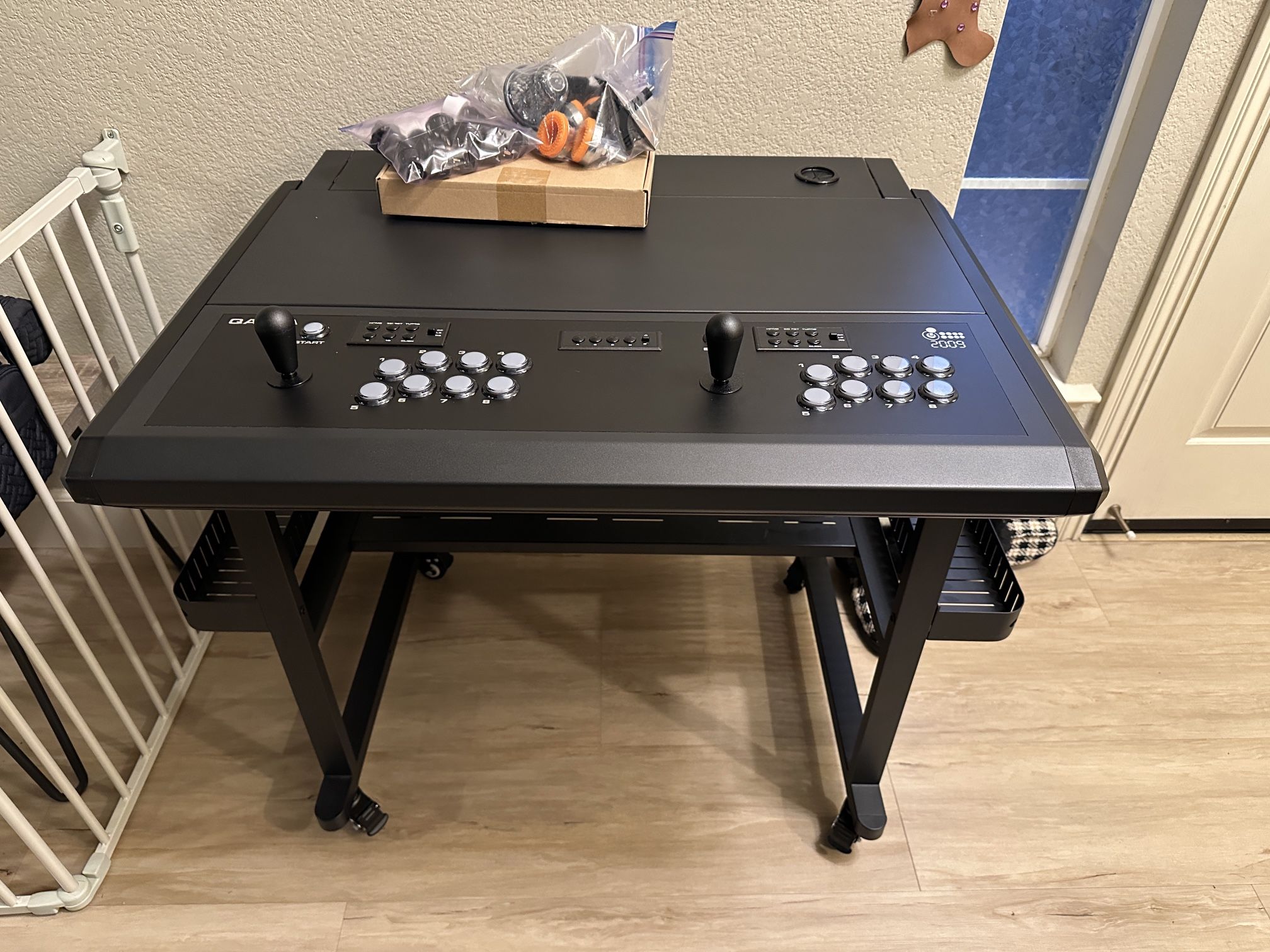 Modded Qanba 2009 Arcade Desk