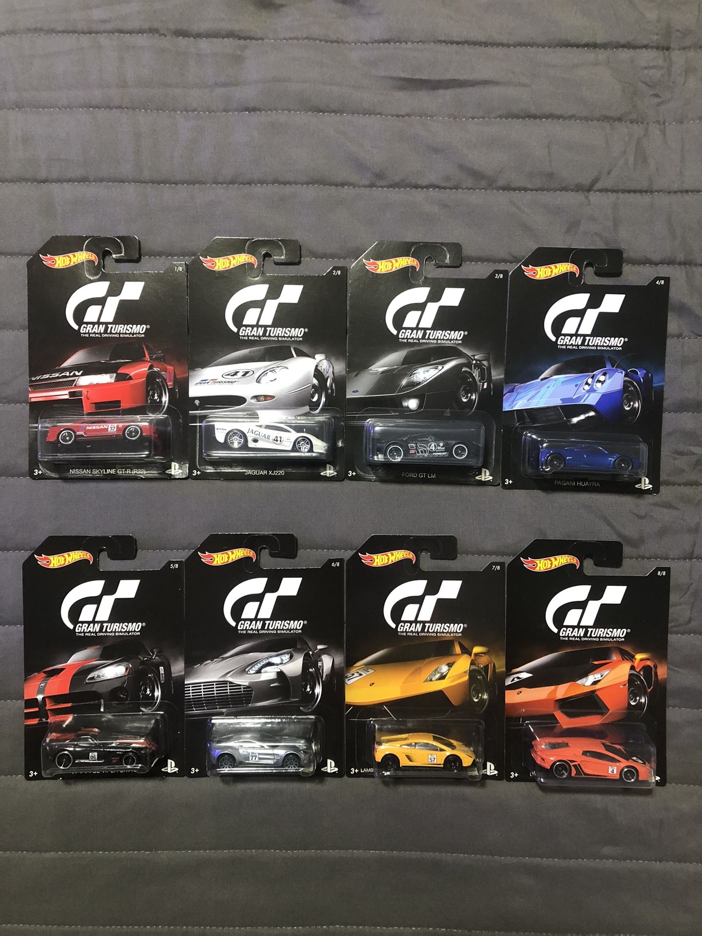 Set 8/8 Gran Turismo Hot Wheels