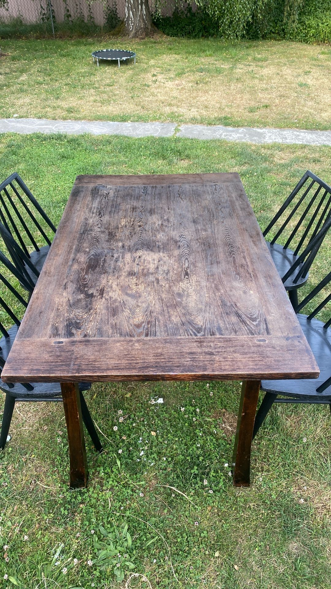 Sturdy Table And Chairs