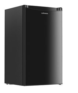 Upstreman Compact Refrigerator 3.2 Cu Ft Mini Fridge with Freezer Black