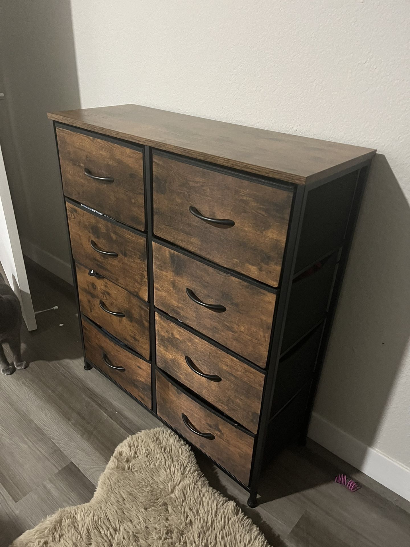 Wood Felt Dresser