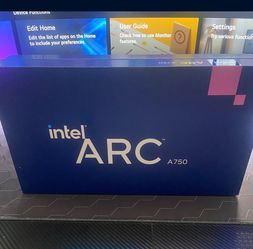 Intel Arc A750 Limited Edition 8GB GPU w/ Original Box