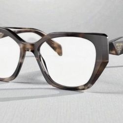 Prada PR 18WV GP23103 54mm Caramel Tortoise Fashion Eyeglasses
