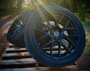3 Premium Spare/Project Wheels (20" Revolution Racing & 18" Niche)