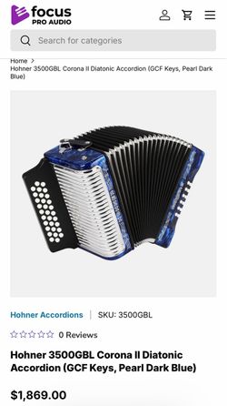 Accordion Honner Corona II