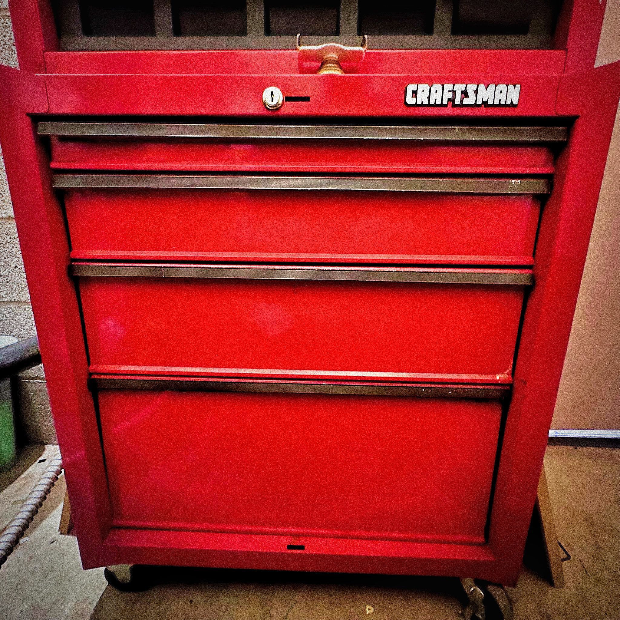 Craftsman Large Toolbox (RED)