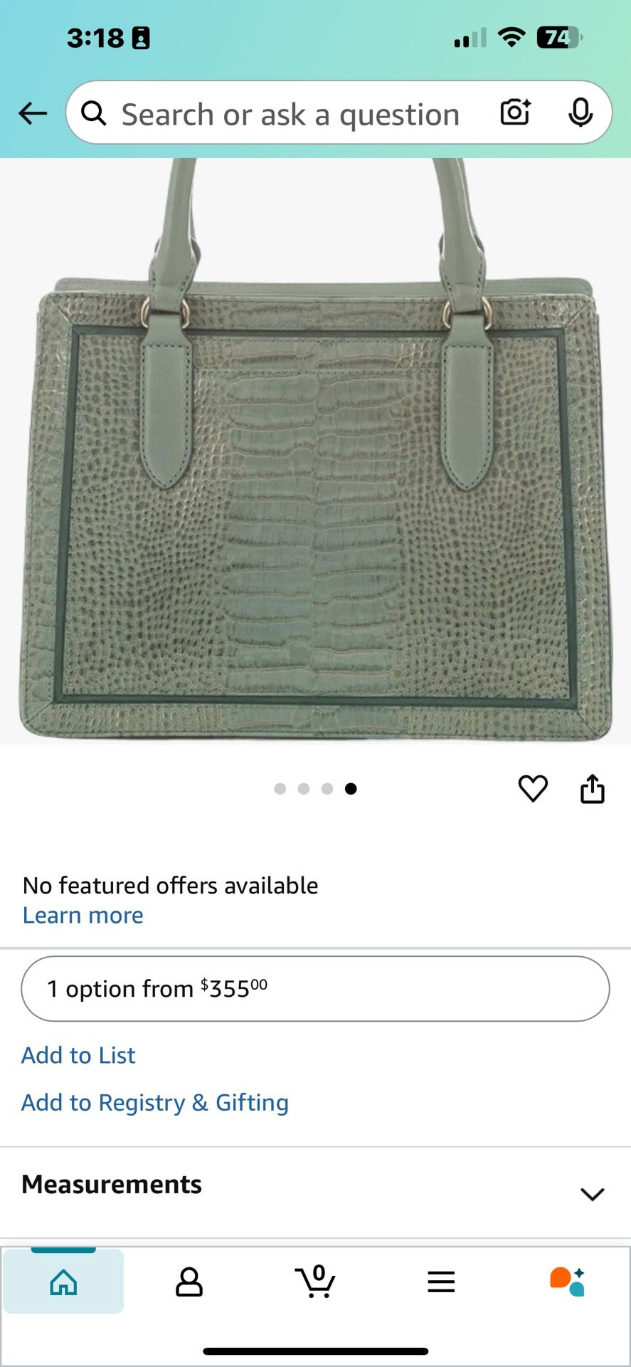 BRIHMIN Authentic Beautiful Color Green