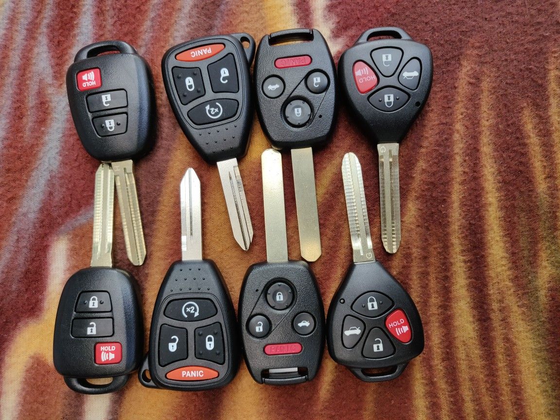 Automotive car keys