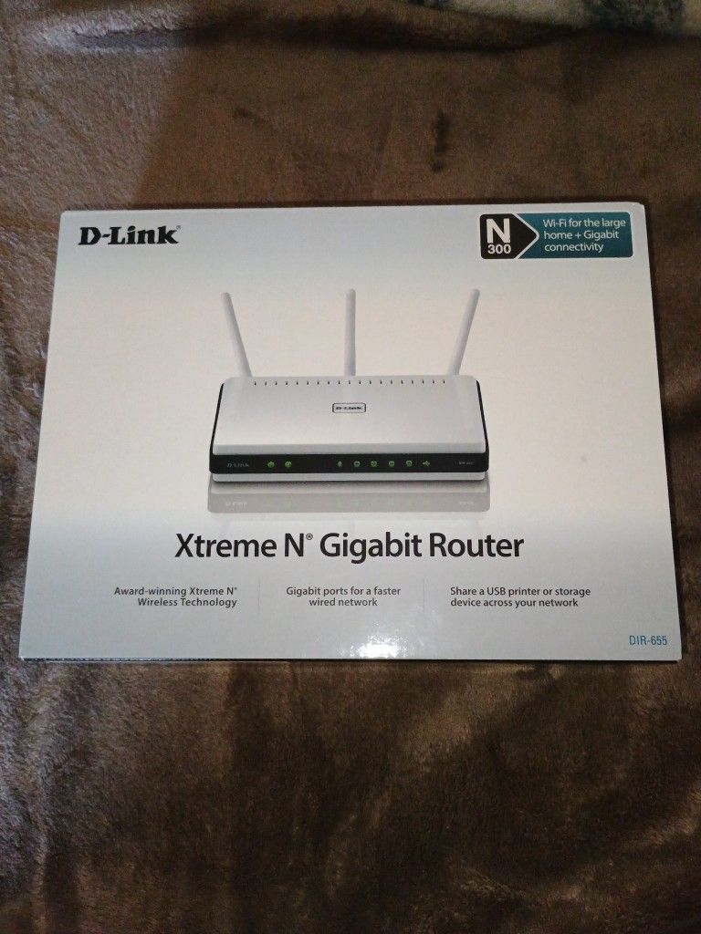 D Link Xtreme N Gigabit Router