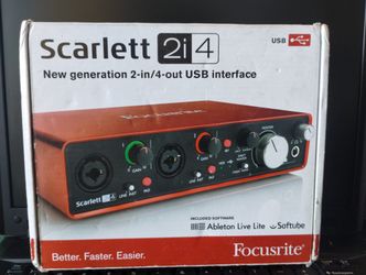 Focusrite Scarlett 2i4 Gen 2 Audio Interface