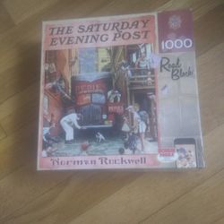 Norman Rockwell 1000 Pc Jigsaw Puzzle