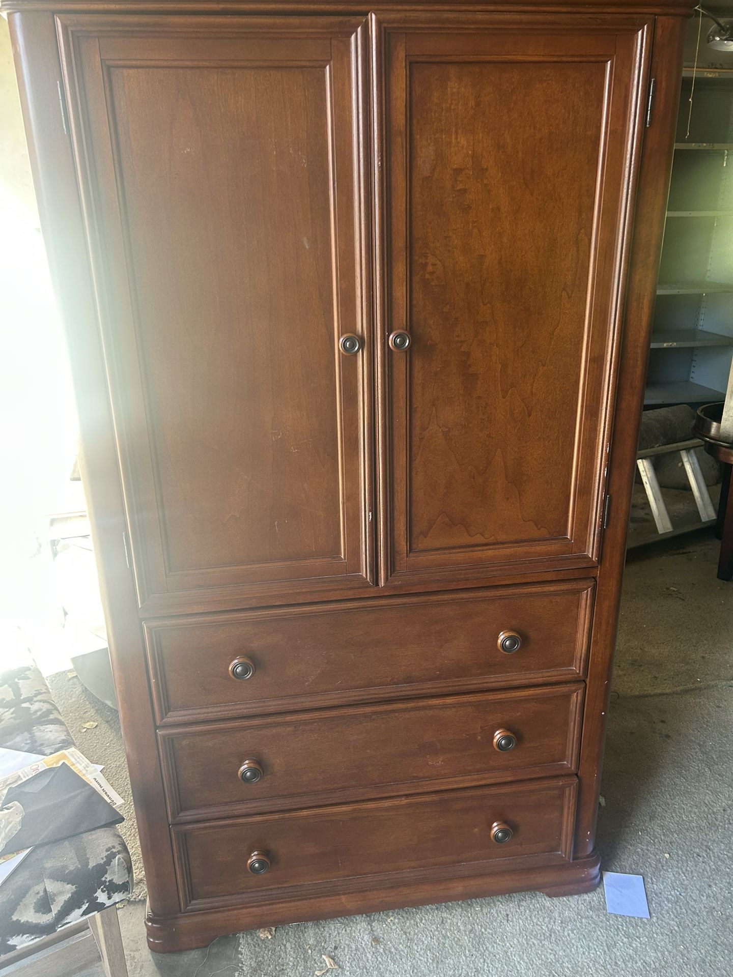 Wooden Armoire 
