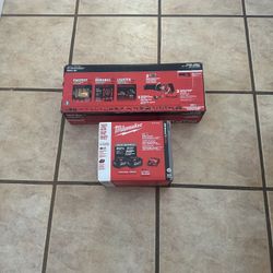Tho Battery Pack  and Charger Brad New In  The box Saw all  M18 fUEL