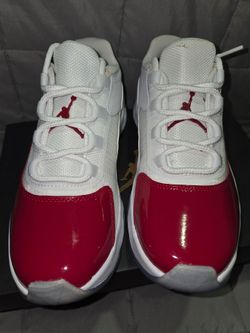 NIKE Air Jordan 11 CMFT Low (GS) White/Red CZ0907-116 Fashion Shoes NEW WITH BOX