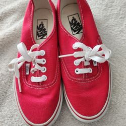 Red Vans 