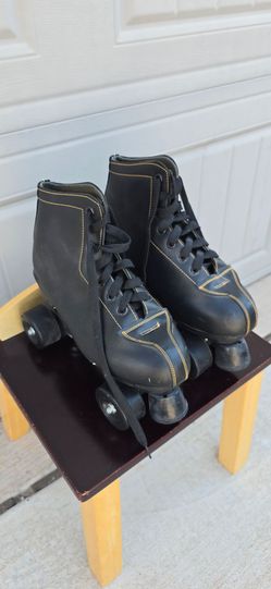 🛼ADULT WOMEN'S/GIRLS✨️ ROLLER SKATES 🛼High Top Indoor Outdoor Quad Skates Black 7/7-1/2 M US Women.
$45 obo.
✨️🛼✨️🛼EXCELLENT PRE-OWNED CONDITION,