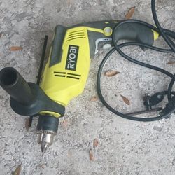 Ryobi Corded Drill With Handle 