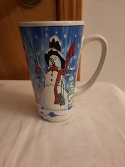 Christmas Snowman Coffee Mug