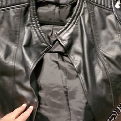 Medium Leather Jacket Still New